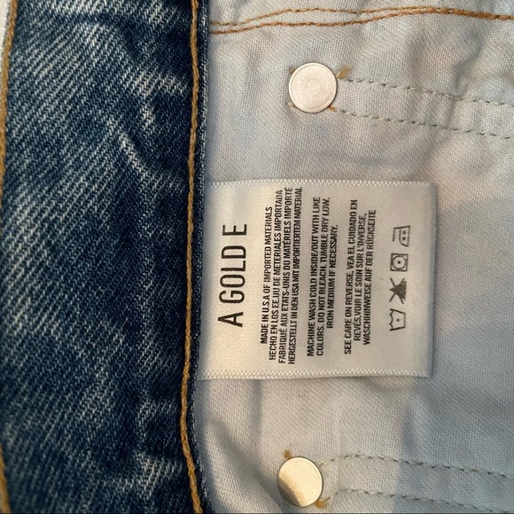 90s jeans denim Loose Fit in Fall Out Agolde - Picture 15 of 16